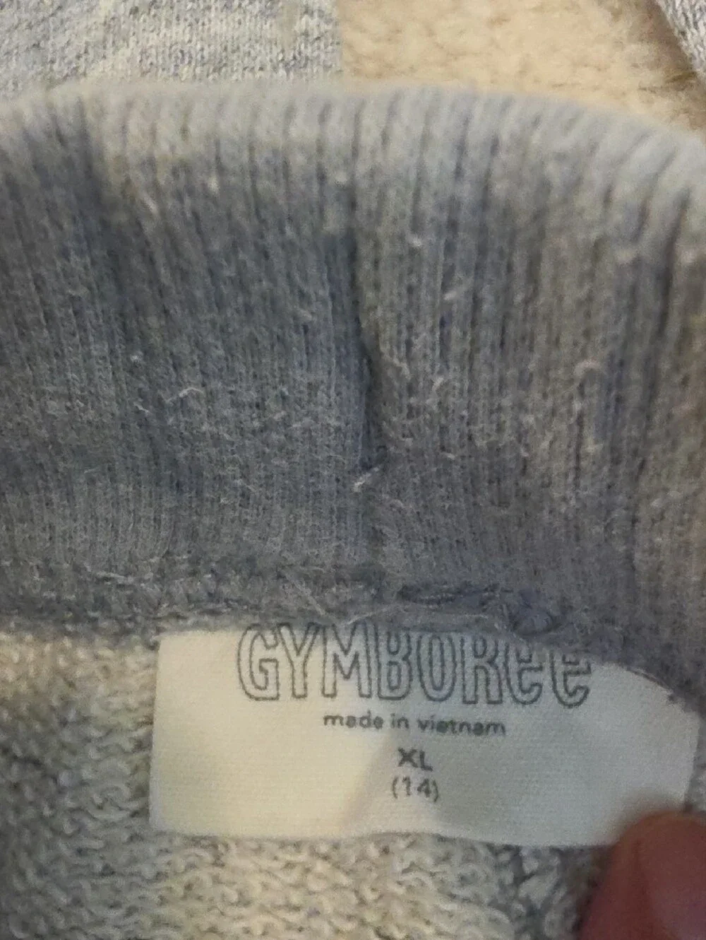 Gymboree Light Gray CAMO Knit SweatPANTS